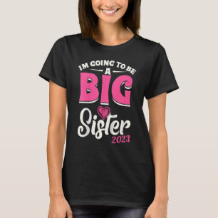 Camiseta Crianças, serei um Grande Sis Promovido ao Grande