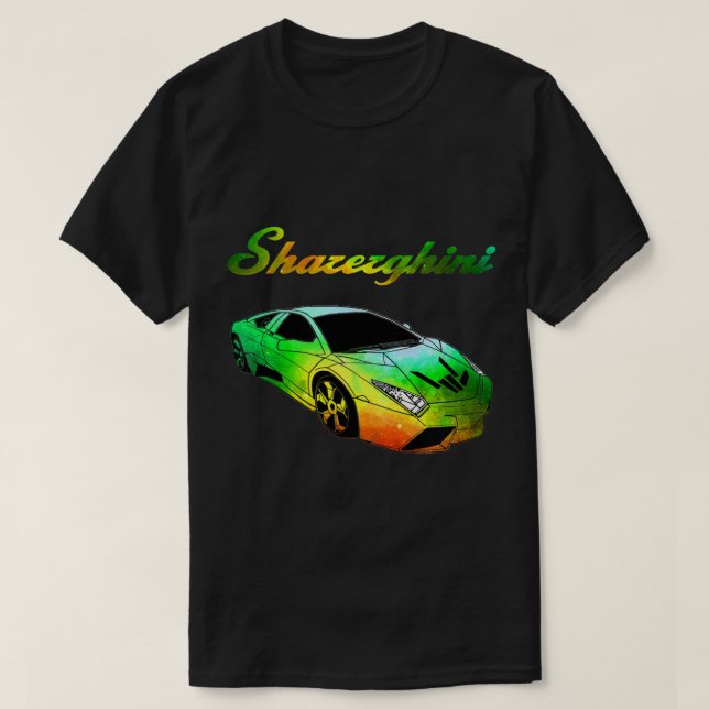 Camiseta Crianças Sharerghini sharerghini mesclam para cria (Frente do Design)