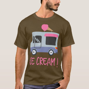 Camiseta Crianças, Sorvete, Tempos, Crianças, 312 Anos