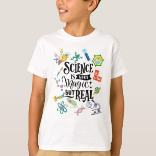 Camiseta Crianças STEM T-Shirt Design