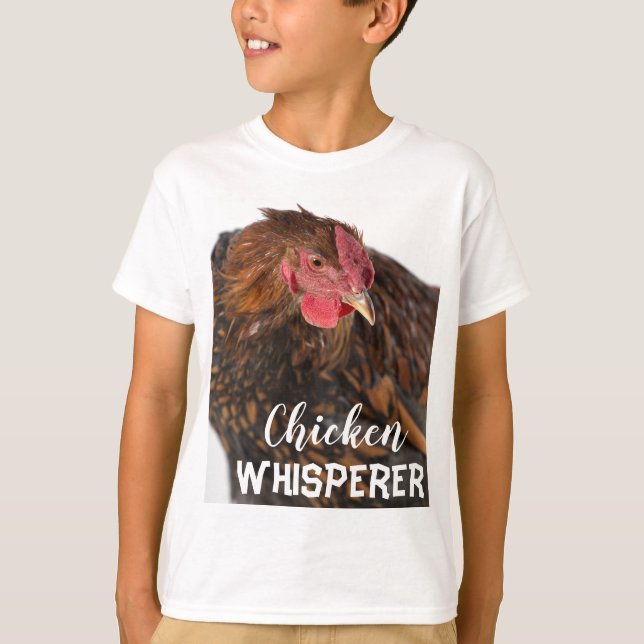 Camiseta Crianças Sussuras de Frango (Frente)