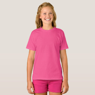 Camiseta Crianças, T-Shirt Rosa / Personalizar