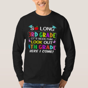 Camiseta Crianças Tão Longas, 3º ano, 4º ano, aqui eu venho