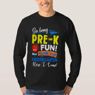 Camiseta Crianças Tão Longas No Pré-Jardim K Aqui Eu Vim Gr