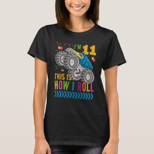 Camiseta Crianças, tenho 11 anos, é como eu virei o monstro