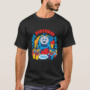 Camiseta Crianças Thomas Amigos Thomas Parabéns Para Mim