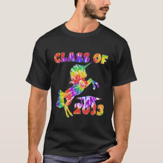 Camiseta Crianças Tie Dye Unicorn Fildergarten Classe