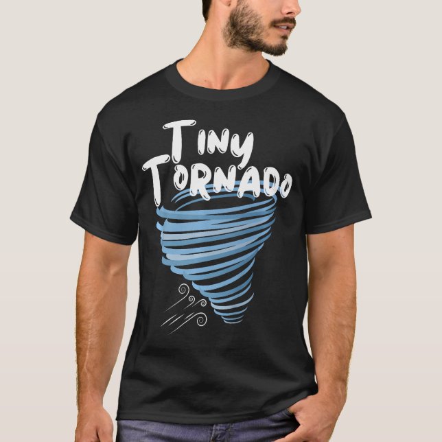 Camiseta Crianças Tiny Tornado Toddler (Frente)
