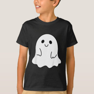 Camiseta Crianças Toddler Halloween Boo Fantasma Com Um Arc