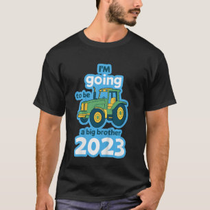 Camiseta Crianças Traktor Eu vou ser um Big Brother 2023