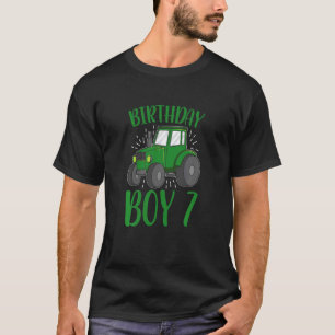 Camiseta Crianças Trator Futuro Crianças Farmantes Tratores