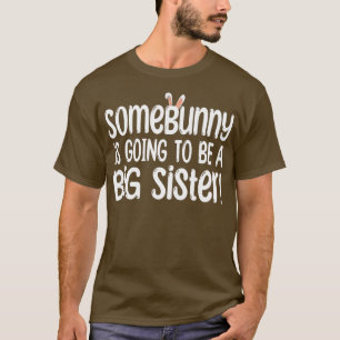 Camiseta Crianças Um Pouco Grande Páscoa Irmã Anunciante De