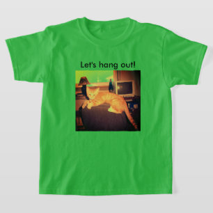 Camiseta Crianças Unisex Vamos Prendendo T-Shirt