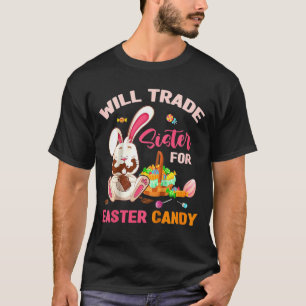 Camiseta Crianças Vão Trocar Irmão Por Páscoa.