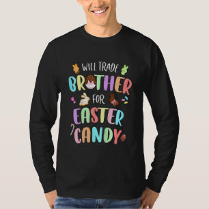 Camiseta Crianças Vão Trocar Irmão Por Páscoa.