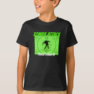 Camiseta Crianças Zombie Atacam T-Shirt