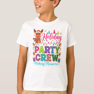 Camiseta "Criando Memórias com a Equipe de Férias"