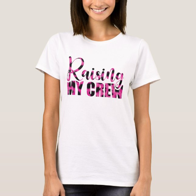 Camiseta Criando Minha Turma - Dia das Mães (Frente)