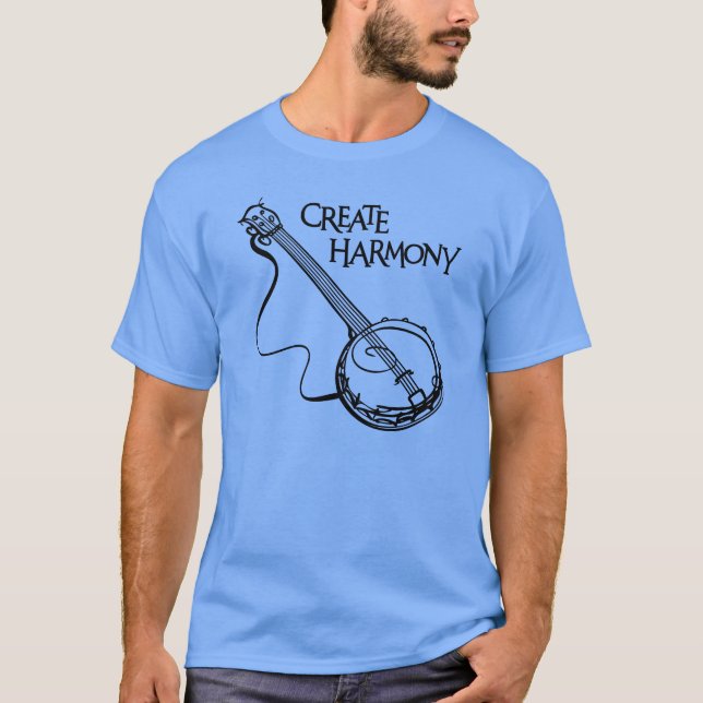 CAMISETA CRIAR A HARMONIA (Frente)