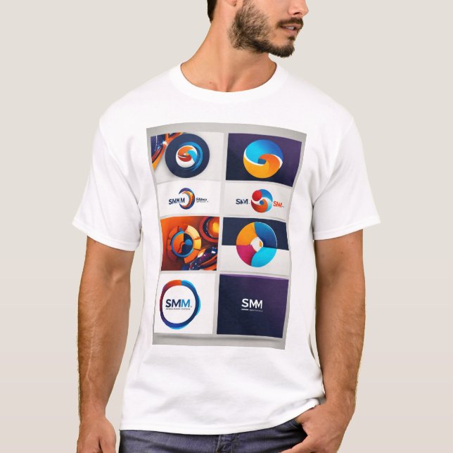 Camiseta Criar abstrato (Frente)