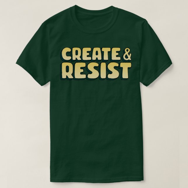 Camiseta Criar E Resistir (Frente do Design)