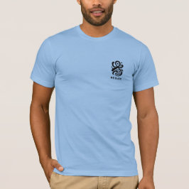 Camiseta Criar Heróis Tipográficos de Gradiente Vibrante