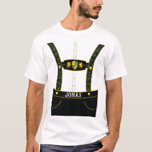 Camiseta Criar seus próprios Lederhosen engraçados