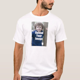Camiseta Criar sua própria caneca personalizada da foto da