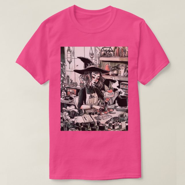 Camiseta Criar um Poster de Poção (Frente do Design)