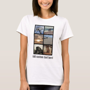 Camiseta Criar uma foto do Instagram