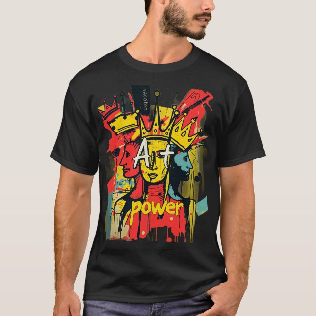 Camiseta "Criative Inspirational Artist T Shirt (Frente)