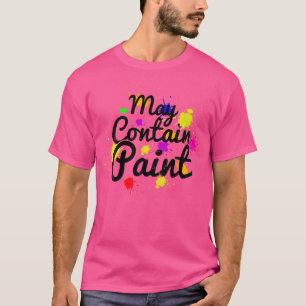 Camiseta Criative Painter Artist Pode Conter Paint Sketchin