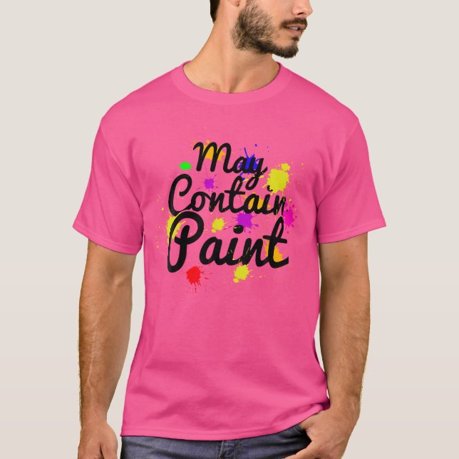 Camiseta Criative Painter Artist Pode Conter Paint Sketchin (Frente)