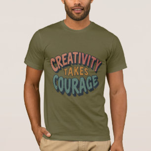 Camiseta Criatividade é cortesia