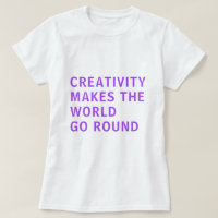 Criatividade Slogan Citação Tipografia Roxa