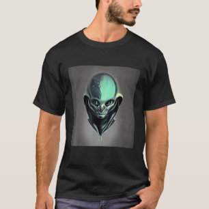Camiseta Criatura cinzenta da área 51 de OVNIs OAP fora des