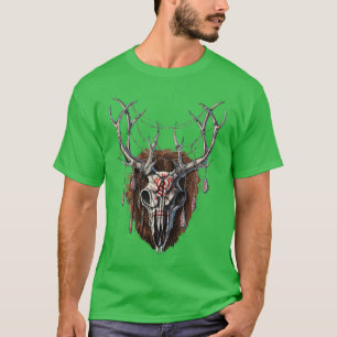 Camiseta Criatura Criptida Wendigo Horror Criptozoologia Mo