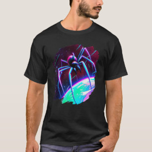 Camiseta Criatura de Aranha Mutante Gigante Assustadora no 