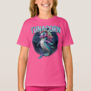 Camiseta Criatura de Combinação Fotográfica Tunacorna Engra