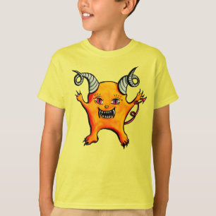Camiseta Criatura de Demônio Bela e Estranha
