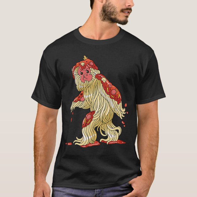 Camiseta criatura de espaguete com almôndegas 1 (Frente)