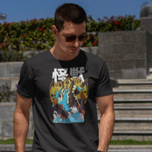 Camiseta Criatura de Ghidorah