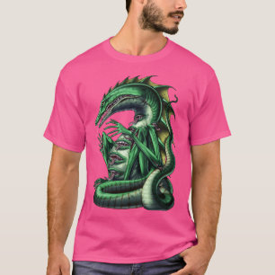 Camiseta Criatura de mitologia asteca Cipactli