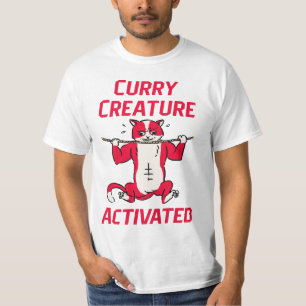 Camiseta Criatura do Curry Ativada Amante do Curry
