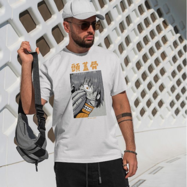 Camiseta Criatura do Monstro de Animes Japonês (Criador carregado)