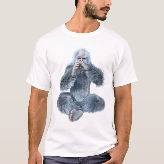 Camiseta Criatura Fantástica Yeti (Frente)