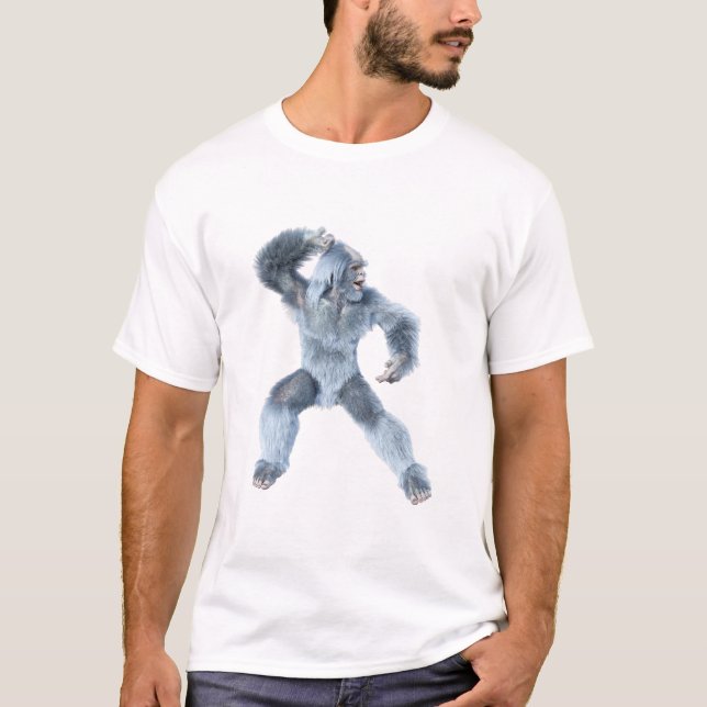 Camiseta Criatura Fantástica Yeti (Frente)