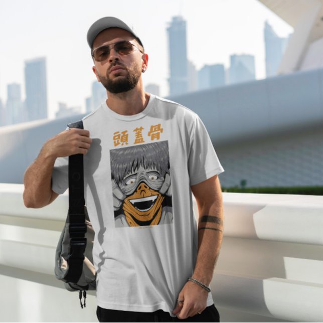 Camiseta Criatura Japonesa Assustadora (Criador carregado)