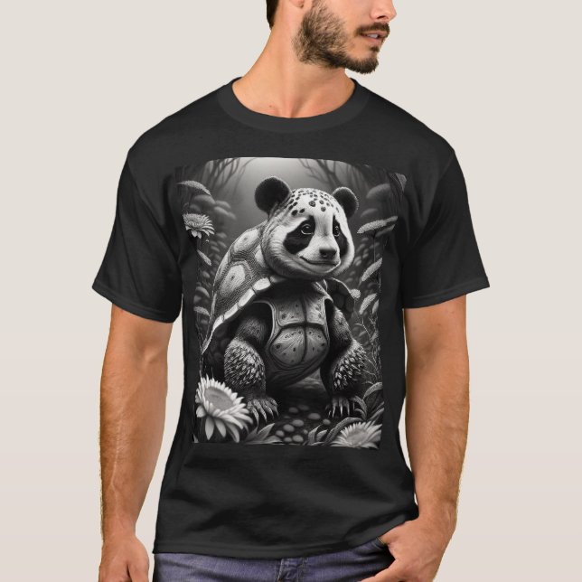 Camiseta Criatura Mítica Panda Tortoise (Frente)