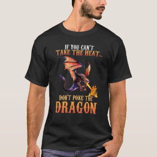 Camiseta Criatura Mítica Voadora legal Dragão Flame Spewing